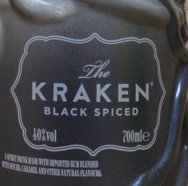 Kraken Rum Black Spiced L'encre de la bte