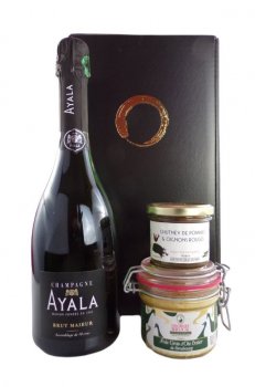Coffret Apéritif Champagne et Foie Gras Idée Cadeau Gourmand