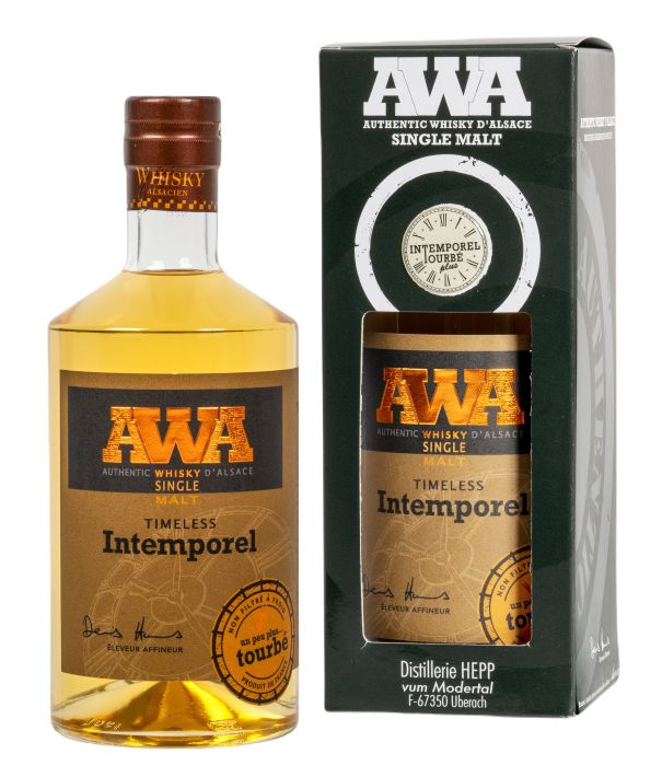 Whisky Intemporel Single Malt Tourbé Au Brin de Paille