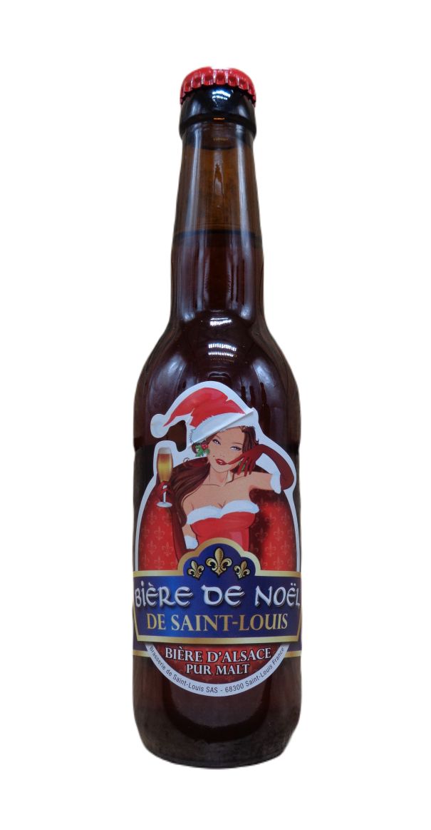 Bière de Noël Saint Louis Au Brin de Paille