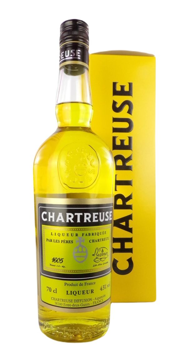 Chartreuse Jaune 70cl - 70 cL  CHARTREUSE (Monastère de la Grande)