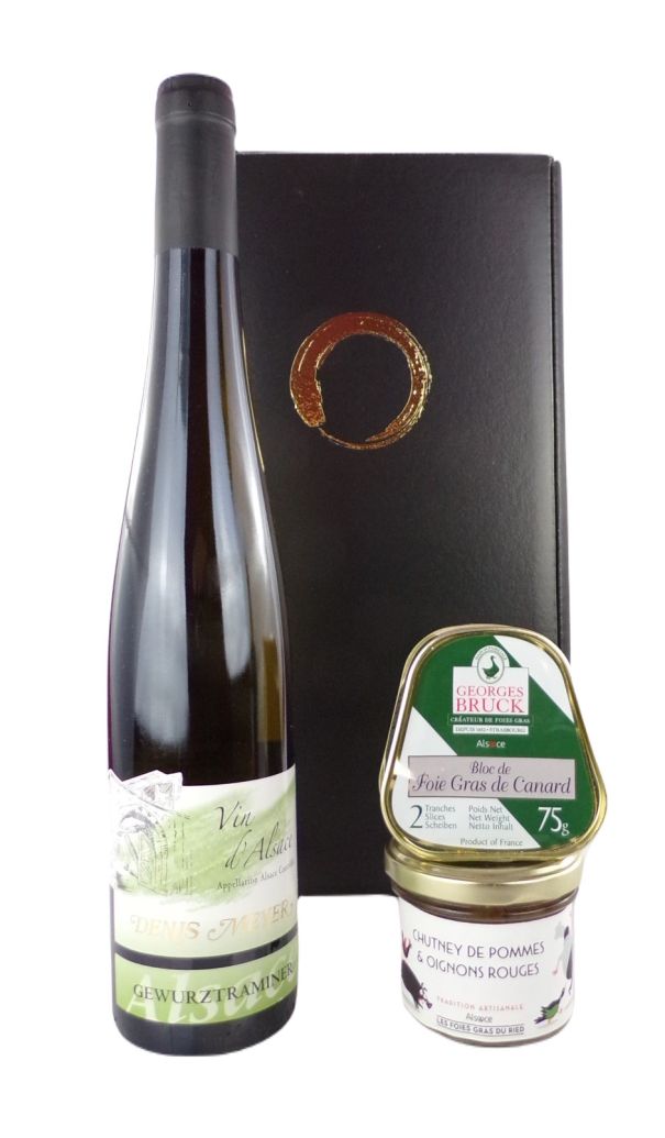 Panier garni Foie Gras & Vin du Sud-Ouest dégustation complète - Vente 