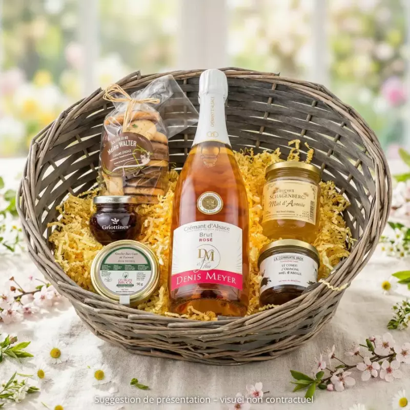 Panier Garni Gastronomique F&ecirc;te des M&egrave;res � Pour Ma Ch&egrave;re Maman