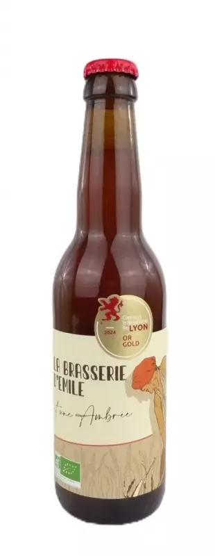 Bi&egrave;re Ambr&eacute;e artisanale Bio