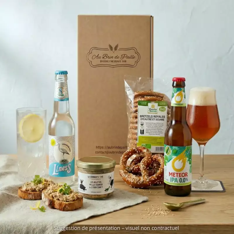 Coffret &agrave; offrir bi&egrave;re M&eacute;t&eacute;or 00 et sans porc