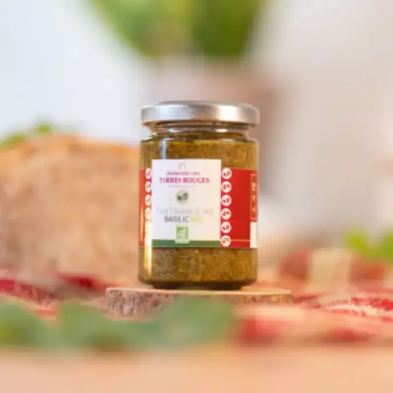 Tartinable basilic Domaine des Terres Rouges