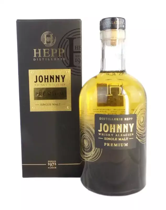 Whisky Alsacien Single Malt IGP Johnny Hepp 