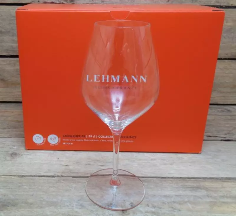 Verre Collection Excellence Lehmann Reims 39cl sans plomb Soufflé Machine