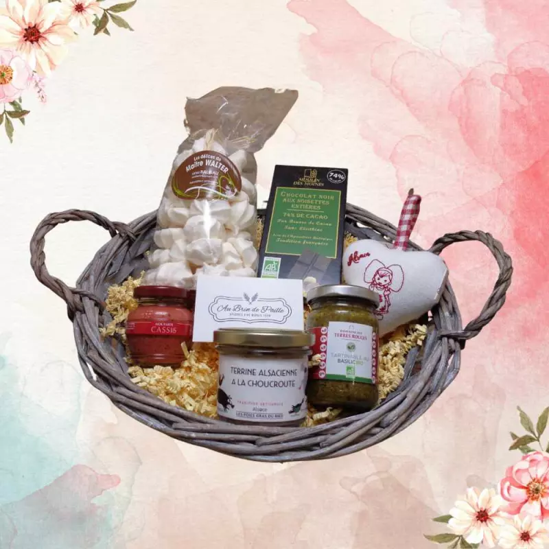 Panier Garni Fête des Mères un Cadeau pour toi Maman