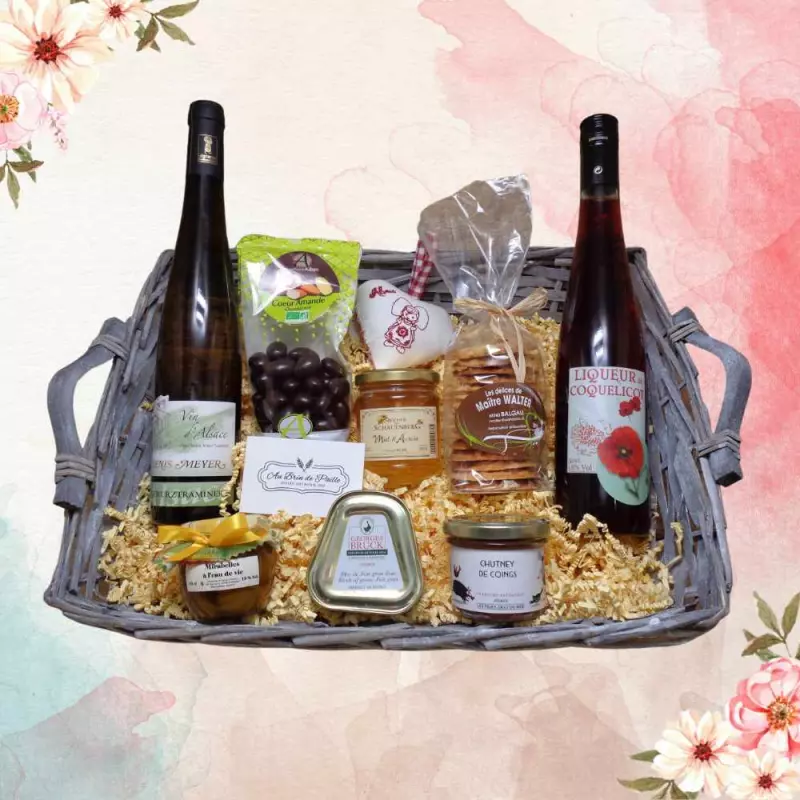 Panier Garni Gastronomique Fête des Mères pour Ma Chère Maman