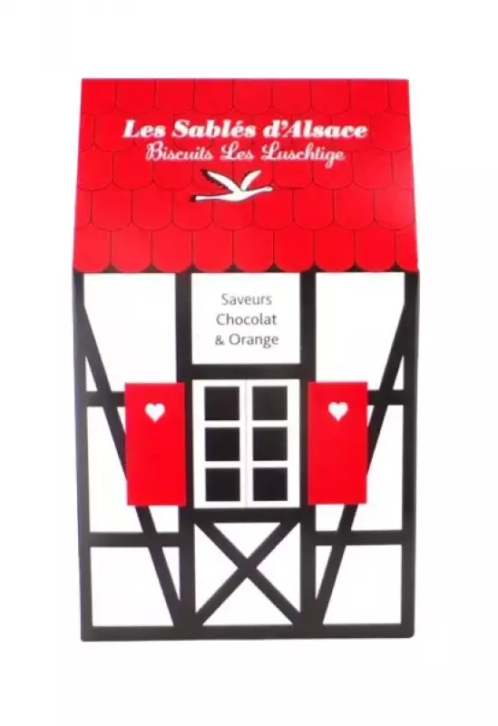 Biscuits Saveurs Chocolat-Orange 100% Alsace