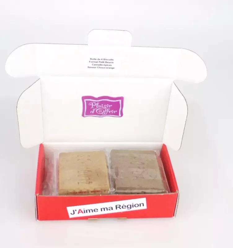 Biscuit Petit Beurre Cannelle-Épices et Choco-Orange