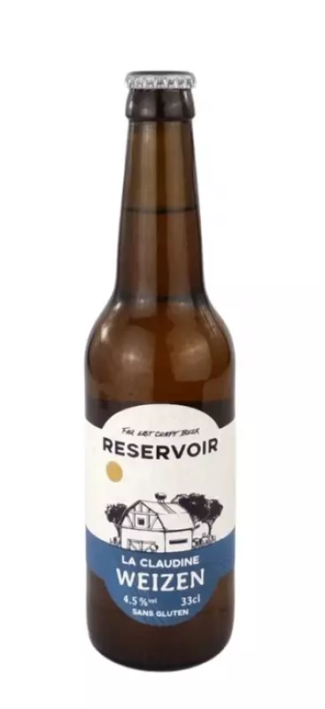 La Claudine Bière Blanche sans Gluten