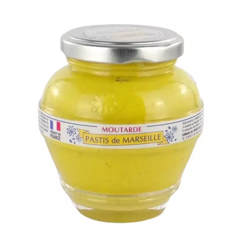 Moutarde au Pastis de Marseille : Saveurs du Midi en Alsace