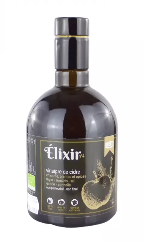 Elixir n°4 Vinaigre de cidre Bio Alsace