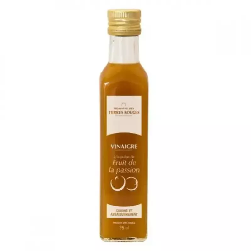 Vinaigre à la Pulpe de Fruits de la Passion
