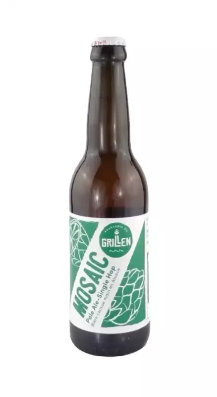 Mosaic Pale Ale Bière Bio Single Hop Brassée à Colmar