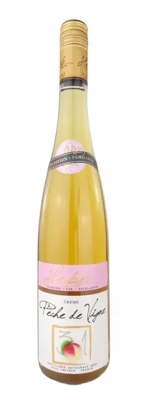 Crème Pêche de Vignes une spécialité alsacienne