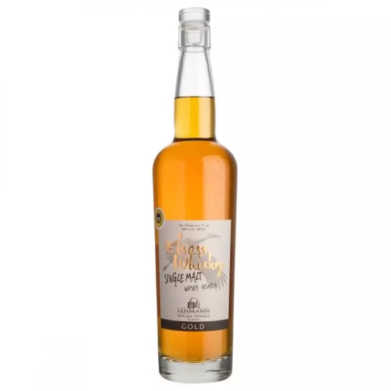 Whisky Gold Single Malt IGP Alsace 7 ans d'âge
