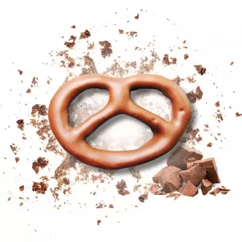 Bretzel enrobée Chocolat-Praliné