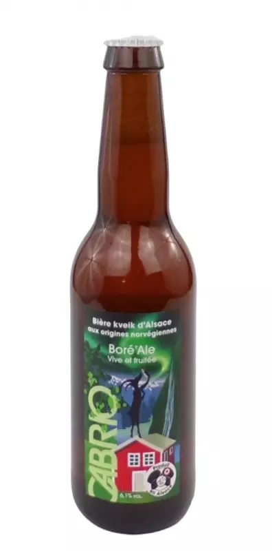 Bière Kveik d'Alsace Boré'Ale