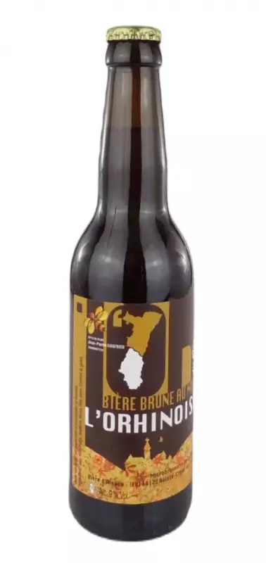Bière Brune d'Alsace au Miel