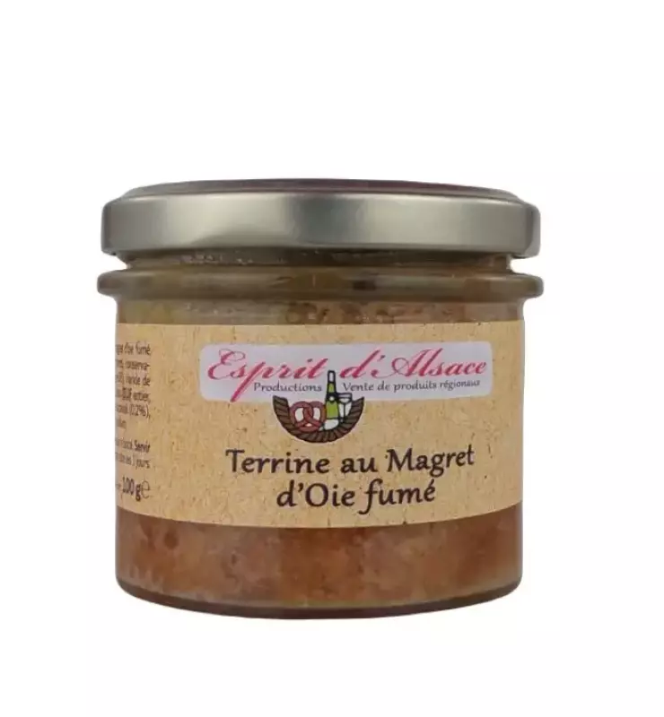 Terrine au Magret de Canard fumé