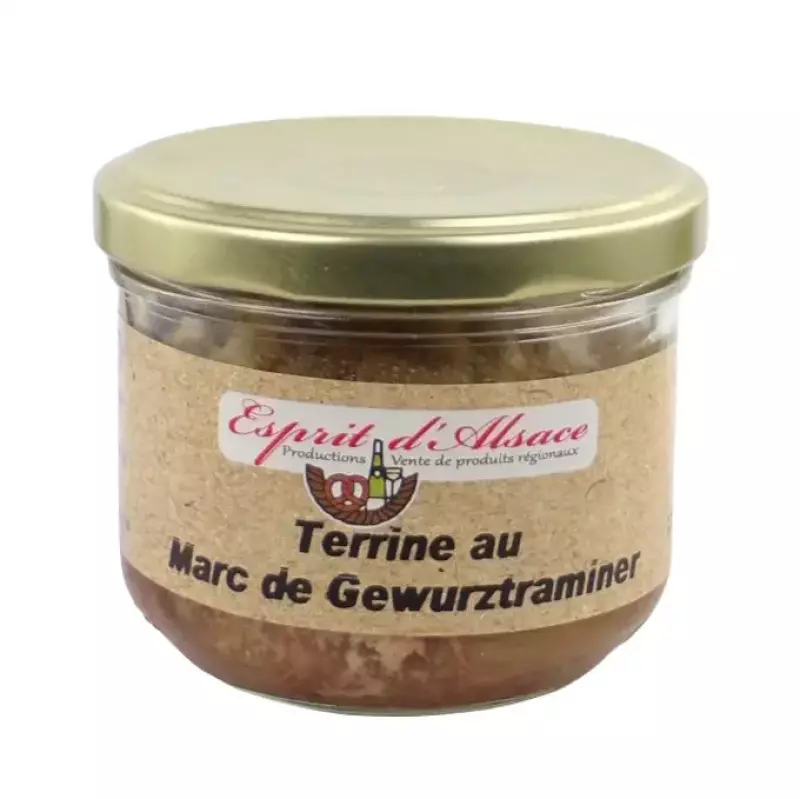 Terrine à l'Eau-de-vie de Marc de Gewurztraminer