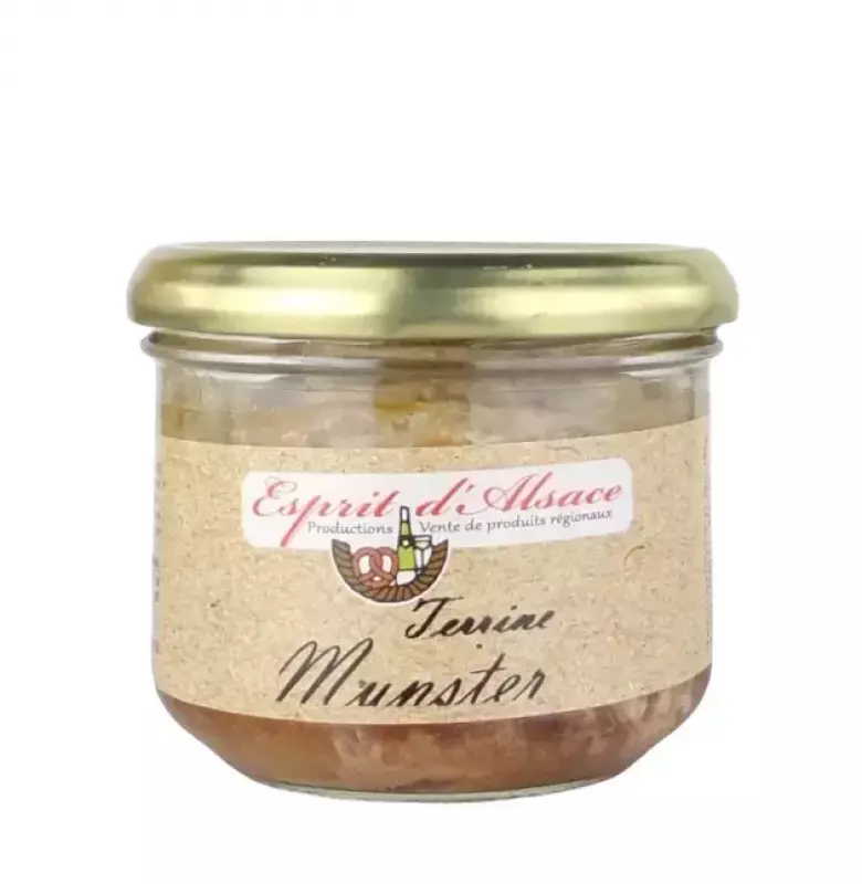 Terrine Artisanal au Fromage Munster Produite en France