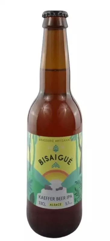 Kaeffer Beer East Cost IPA made in Alsace