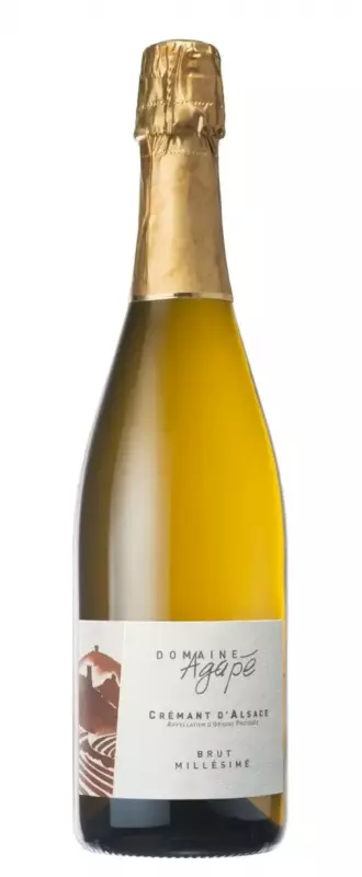 Crémant d’Alsace Brut Vin effervescent de gastronomie