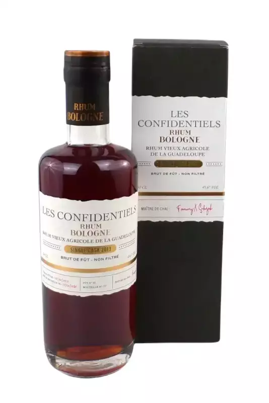 Rhum Bologne Les Confidentiels Single Cask 2013