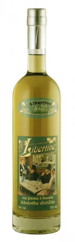 Absinthe Libertine® 72° Intense Alsace