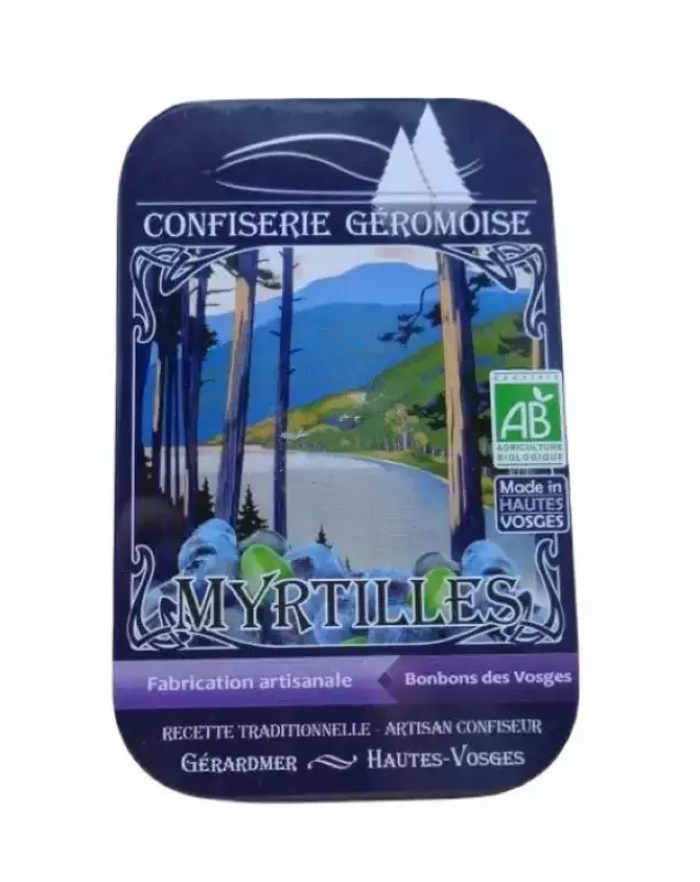 Bonbons des Vosges Myrtilles