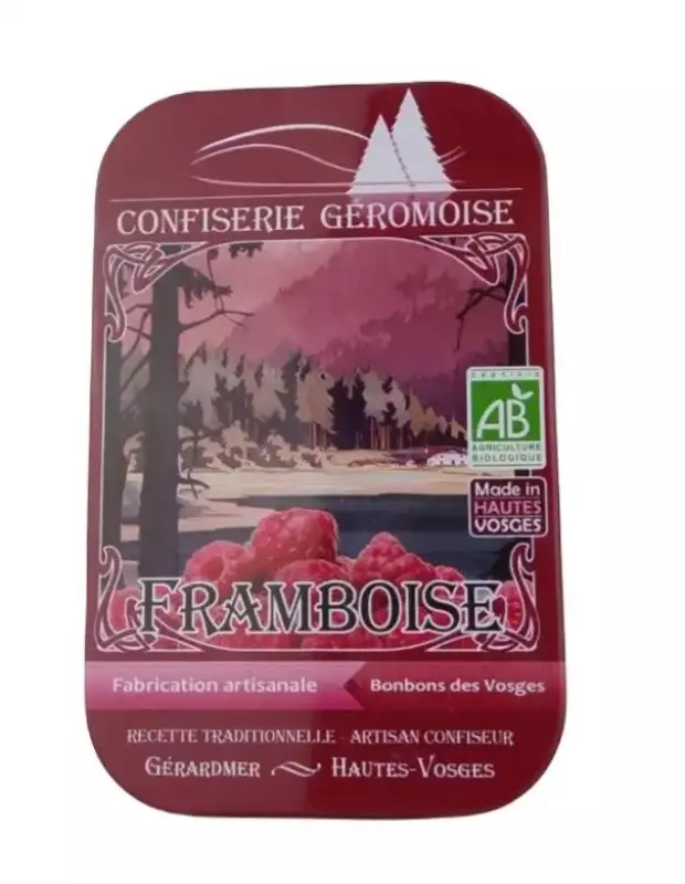 Bonbon des Vosges Bio Framboise
