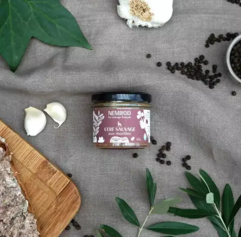 Terrine de Cerf Sauvage aux Morilles 