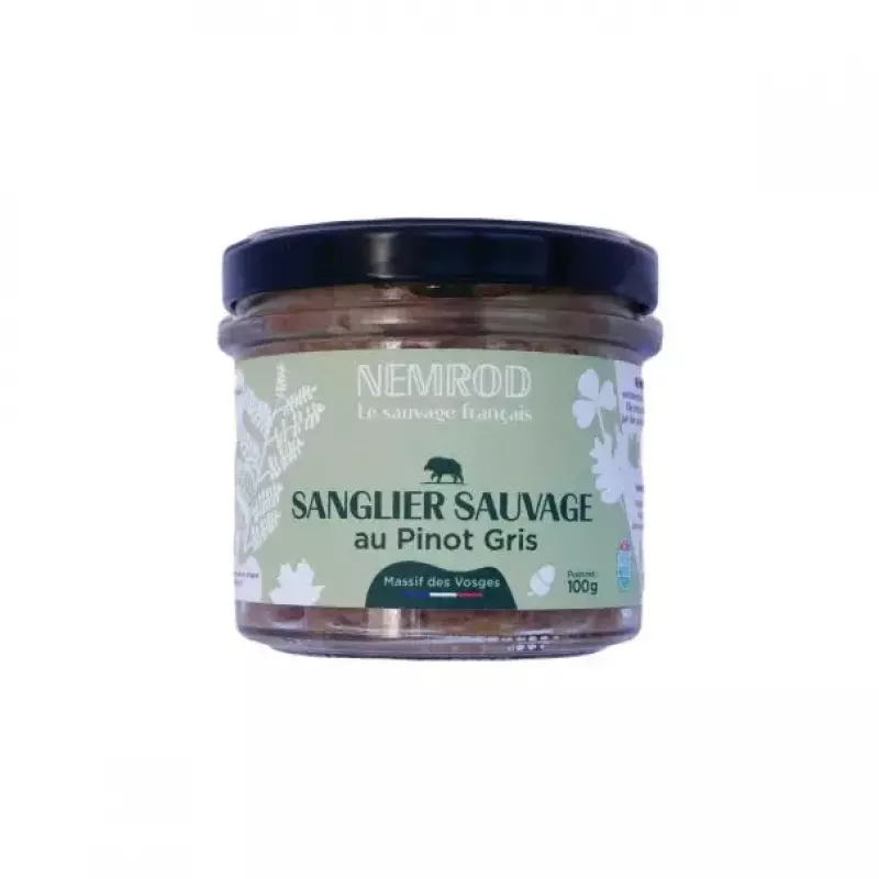 Terrine de Sanglier au Pinot Gris Artisanal
