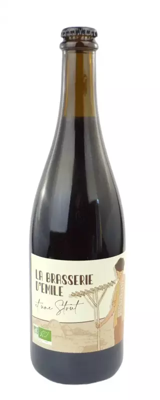 Stout Bière Noire Bio Alsace