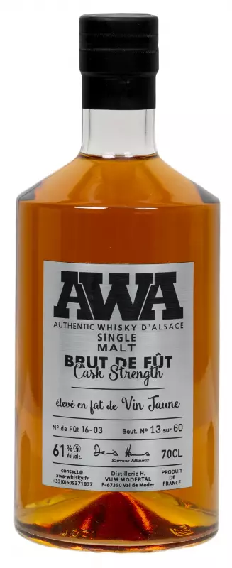 Whisky Brut de Fût Vin Jaune Jura