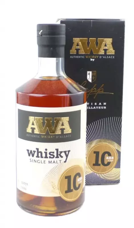 Whisky Single Malt 10 ans d’âge Alsace