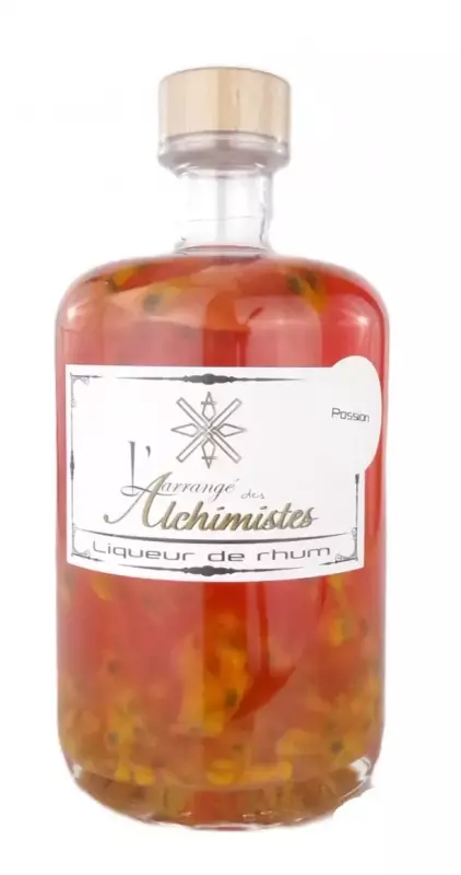 Rhum Arrangé Fruit de la Passion élaboré en Alsace