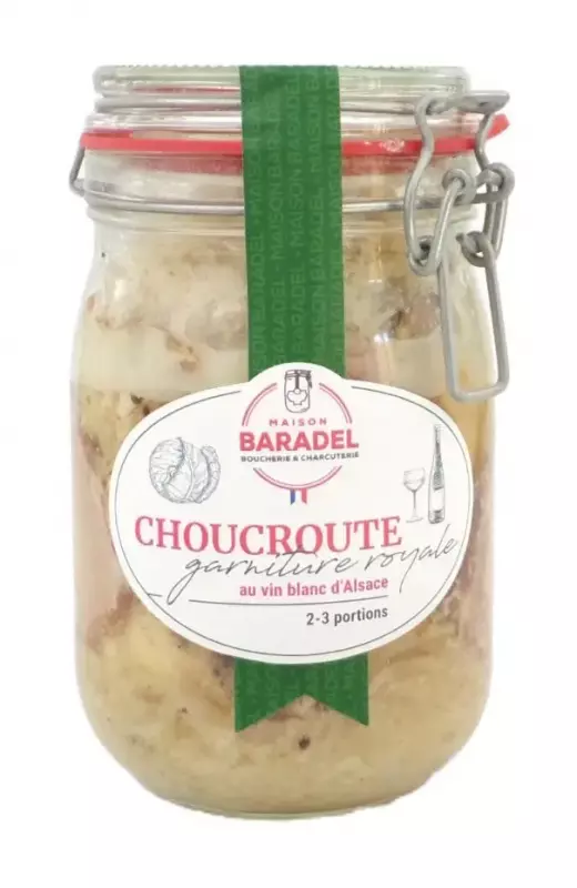 Choucroute Royale au Vin Blanc en Bocal 