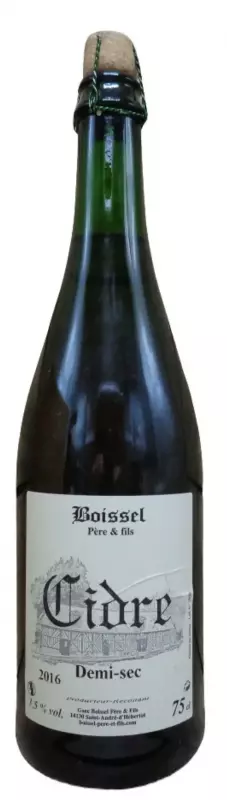 Cidre Fermier Demi-Sec de Normandie
