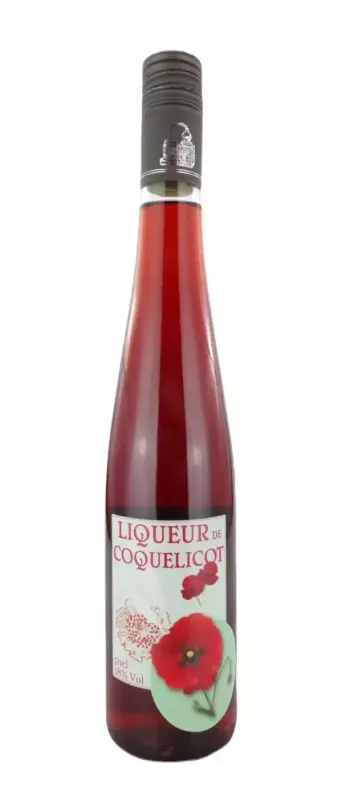 Liqueur de Coquelicot, en apéritif ou en dessert