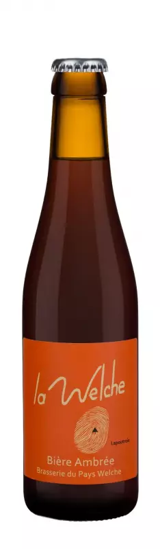 Bière Ambrée Alsace avec l'Eau des Vosges