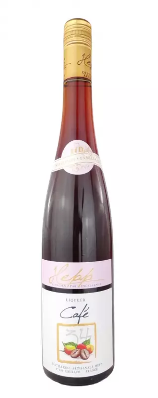 Liqueur Caf&eacute; Hepp � Liqueur Artisanale d�Alsace, Audacieuse & Gourmande
