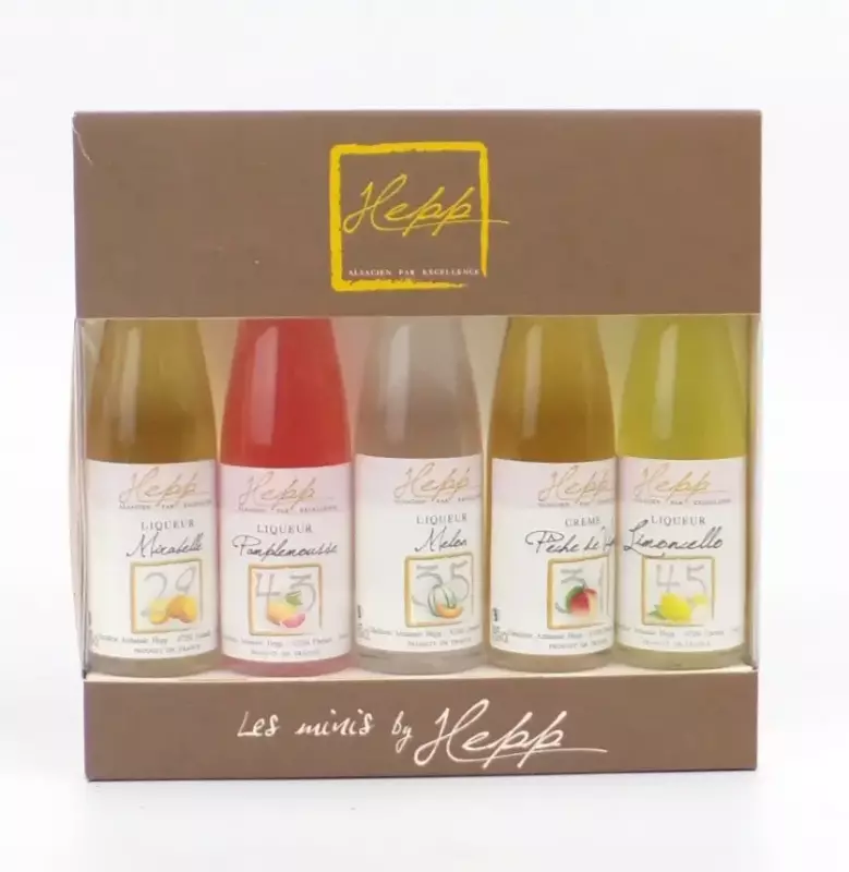 Coffret D&eacute;gustation Mignonnettes Liqueurs & Cr&egrave;mes