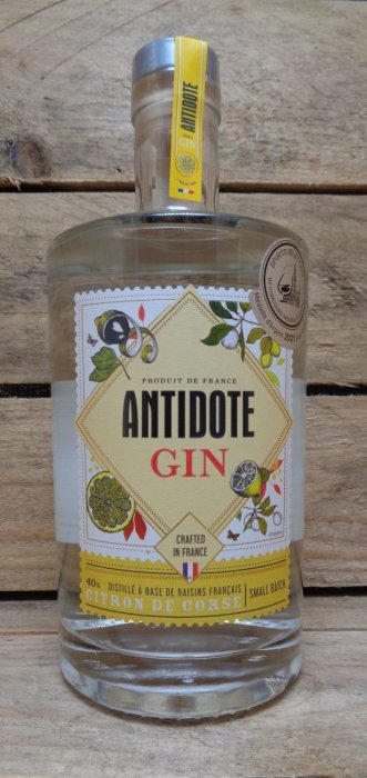 Antidote Gin Citron de Corse Made in France