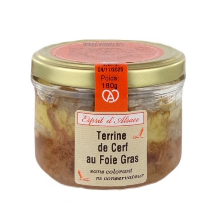 Terrine de Cerf au Foie Gras Alsace