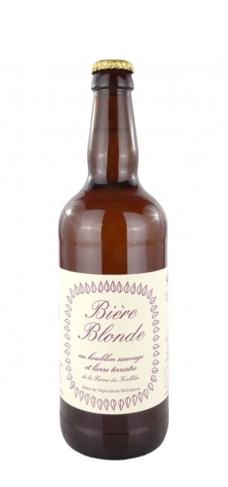 Bière Blonde aux houblons sauvages et lierres terrestres